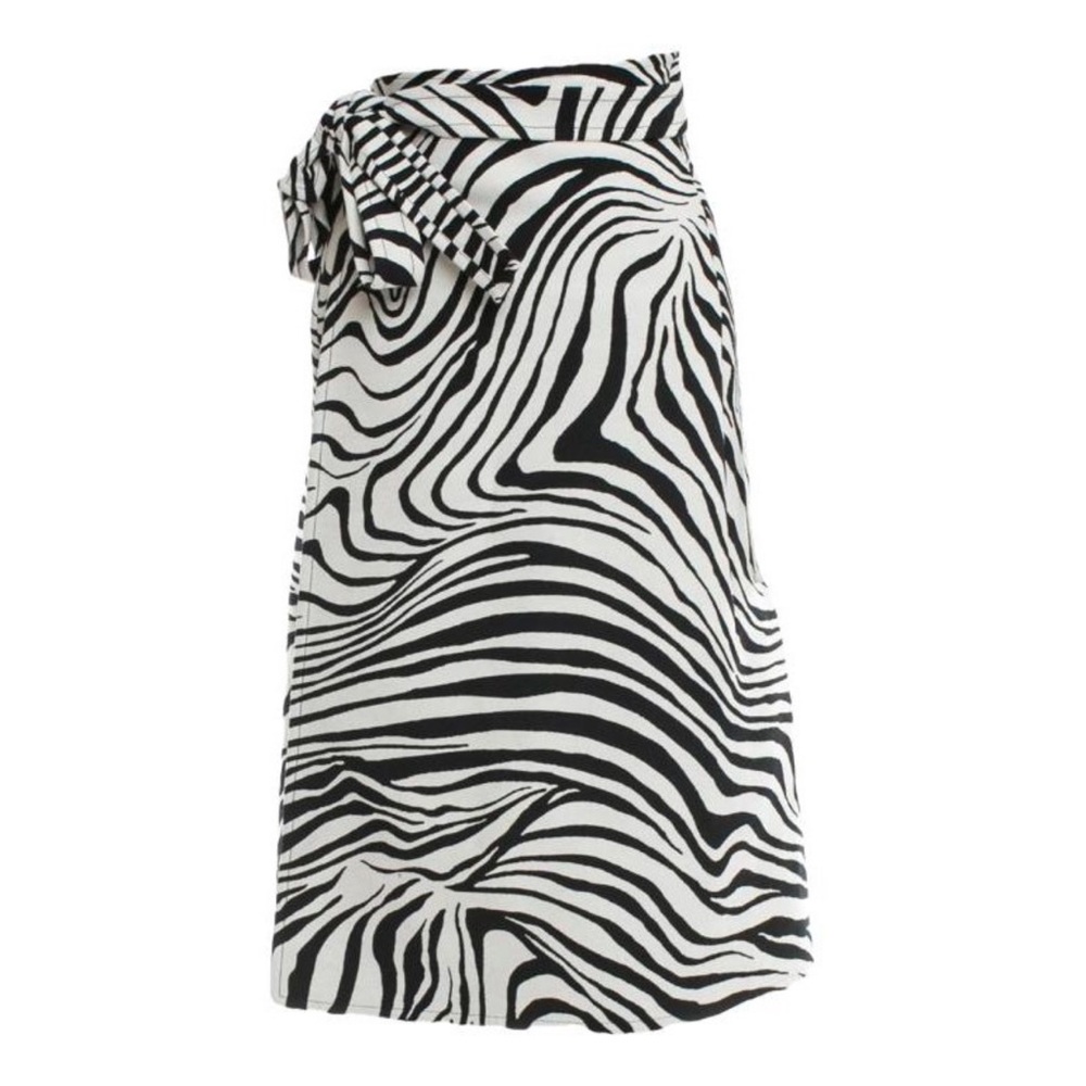 Celine Zebra Print Skirt Size EU 36